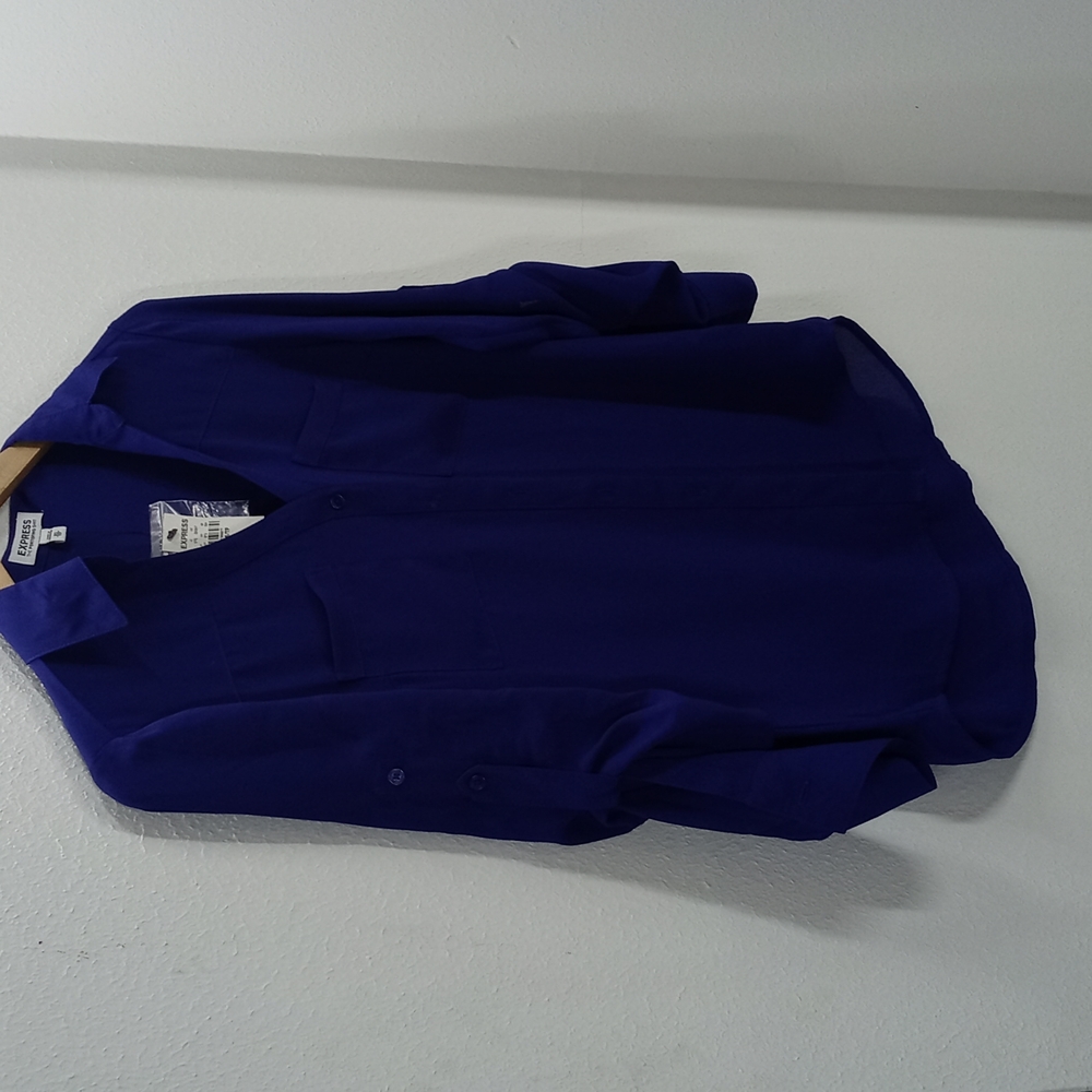 Express Sheer Portifino Purple Top